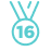 Медаль уровня 16