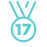 Медаль уровня 17