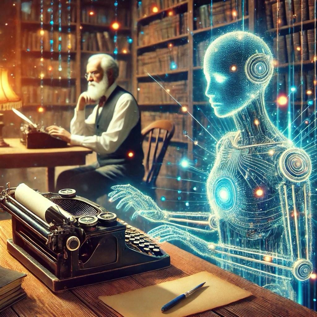 «Изображение к посту “«Как искусственный интеллект меняет литературное творчество: новый взгляд на авторство»”»