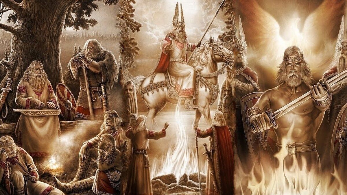 «Изображение к посту “Славянские боги и богини”»
