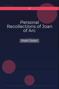 Personal Recollections of Joan of Arc
