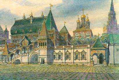 Хоромы с женскими покоями в Кремле